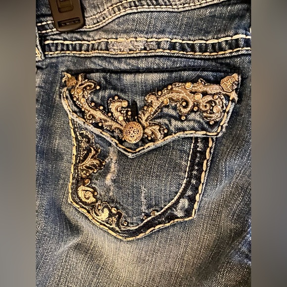 Silver Jeans Suki Flap Medium Wash Bootcut— Size W27/L32 - Picture 6 of 11